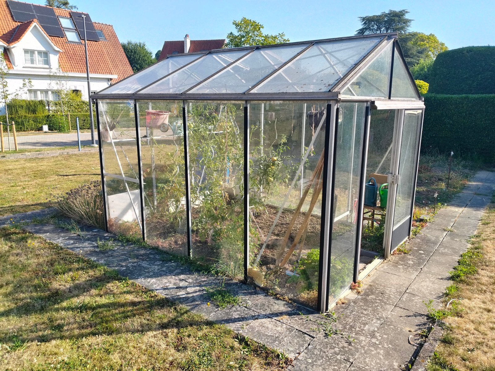 serre, Tuin en Terras, Kassen, Ophalen, Glas, Gebruikt, Aluminium