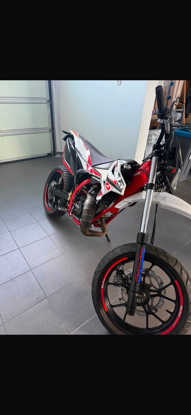 Beta rr 50crosser, Ophalen