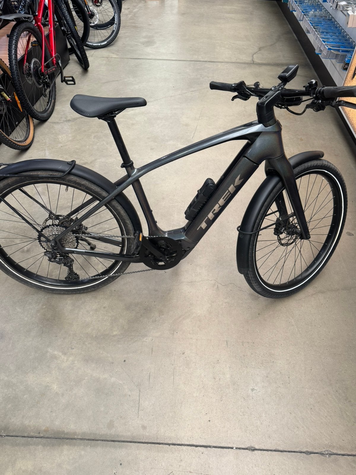 Trek Allant 9.9S carbon speed pedelec Nieuwe tandwielen, Ophalen, Zo goed als nieuw