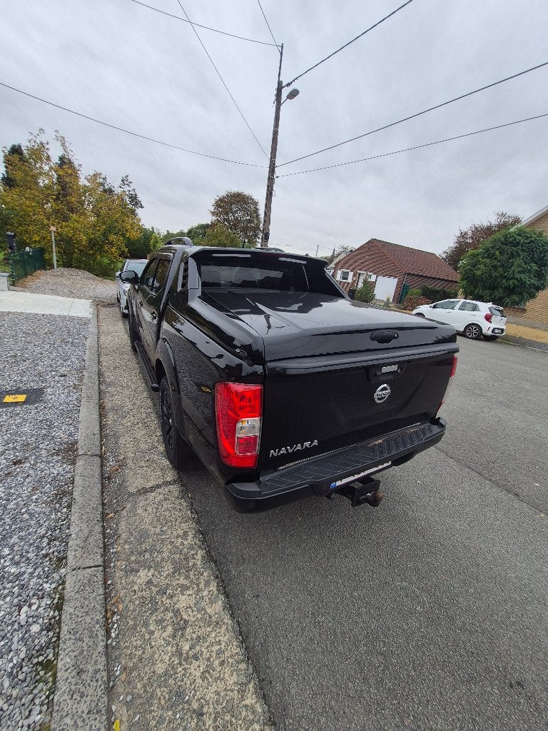 Nissan navara 2.3L, Auto's, Automaat, 4 deurs, Zwart, Leder