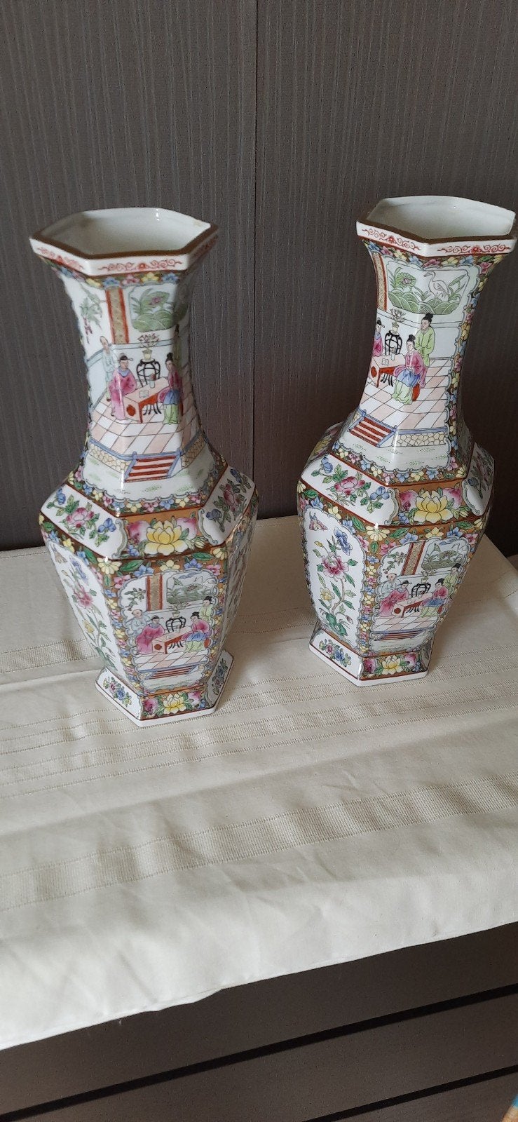 2 antieke chinese vazen, Antiquités & Art, Enlèvement