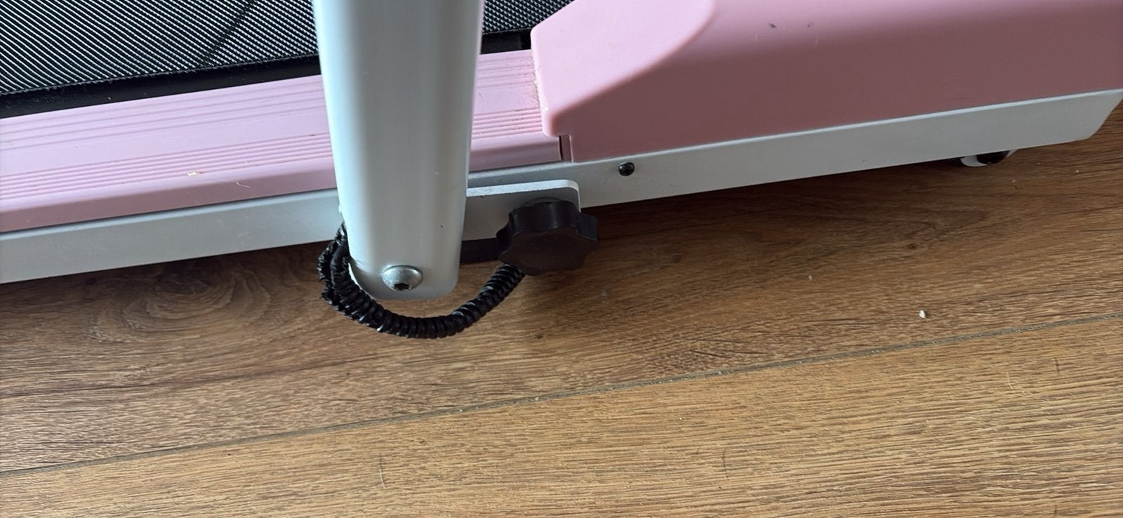 Tapis de course rose de Home Fitness, Jambes, Tapis roulant, Comme neuf, Synthétique