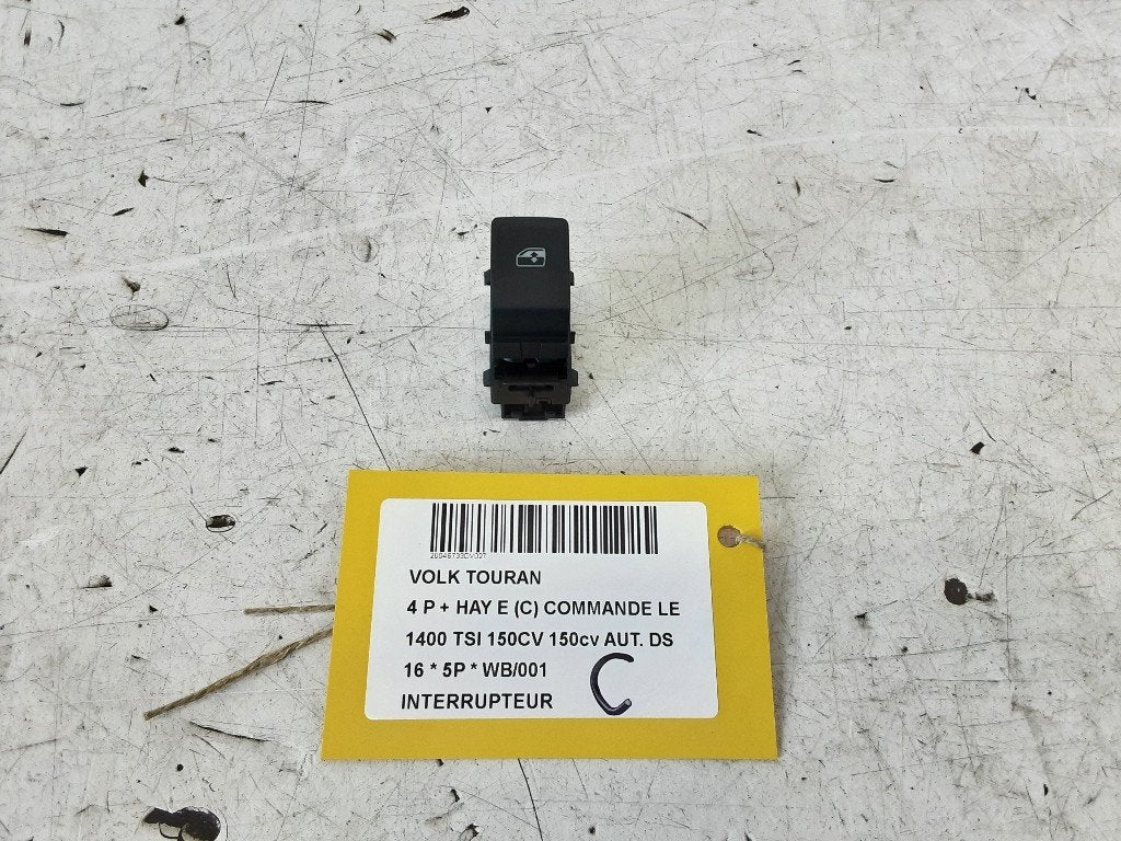 SCHAKELAAR Volkswagen Touran (5T1) (5G0959855M), Gebruikt, Volkswagen, Volkswagen AG, Kundenbetreuung@volkswagen.de