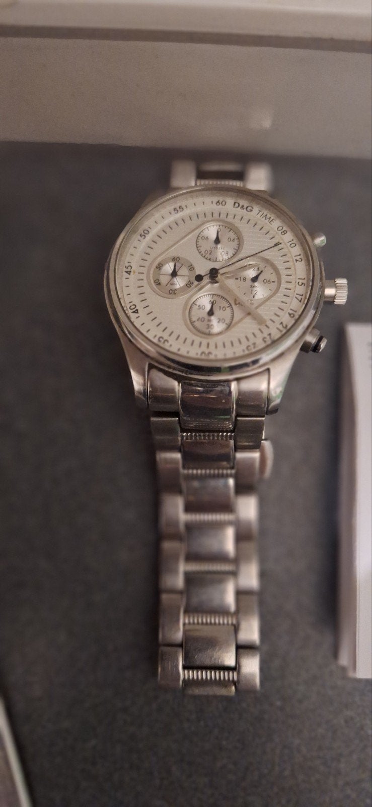 Dolce & gabana heren horloge gelijk als nieuw, Ophalen of Verzenden