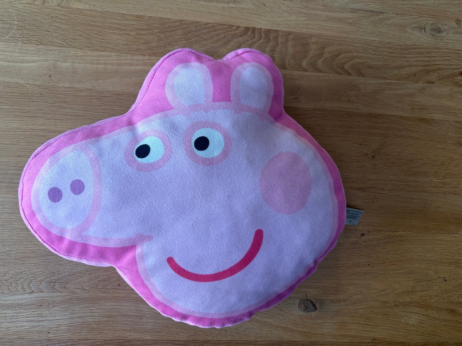 Peppa Pig zacht kussen, Ophalen of Verzenden, Roze, Wasbaar, Peppa Pig