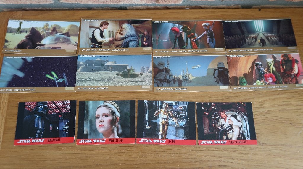 Star wars kaarten 1995 en 1997 + sleutelhanger 1999, Verzamelen, Ophalen of Verzenden
