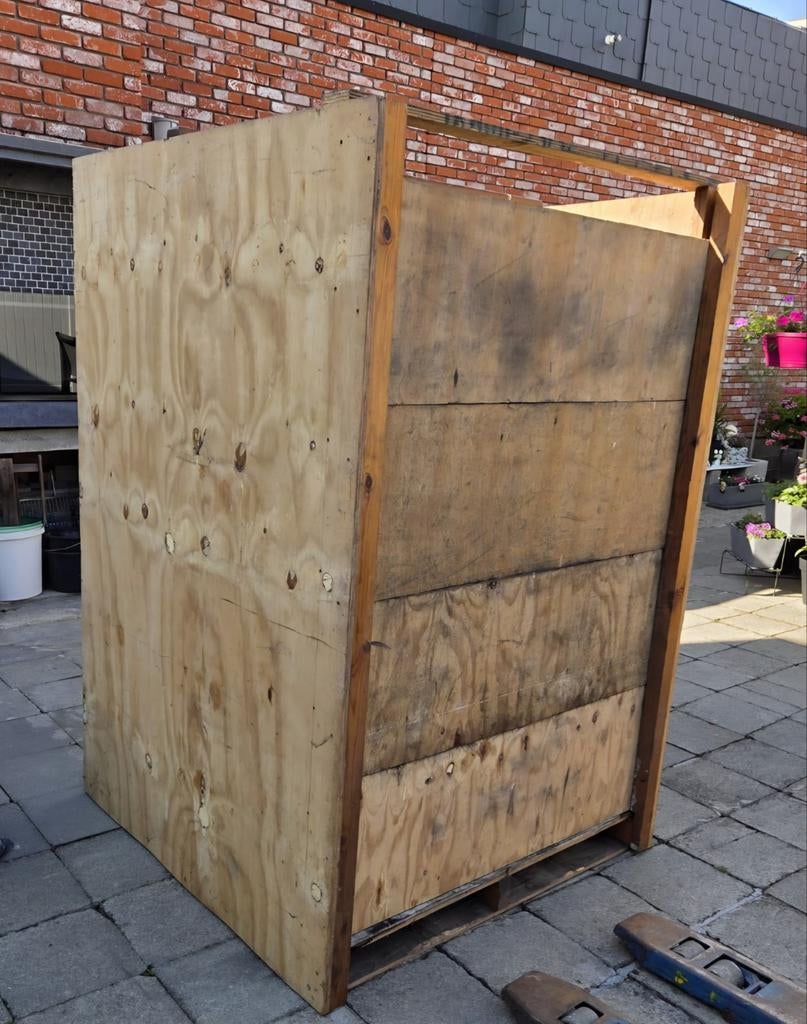 Voorraadbak, Ophalen, Hout