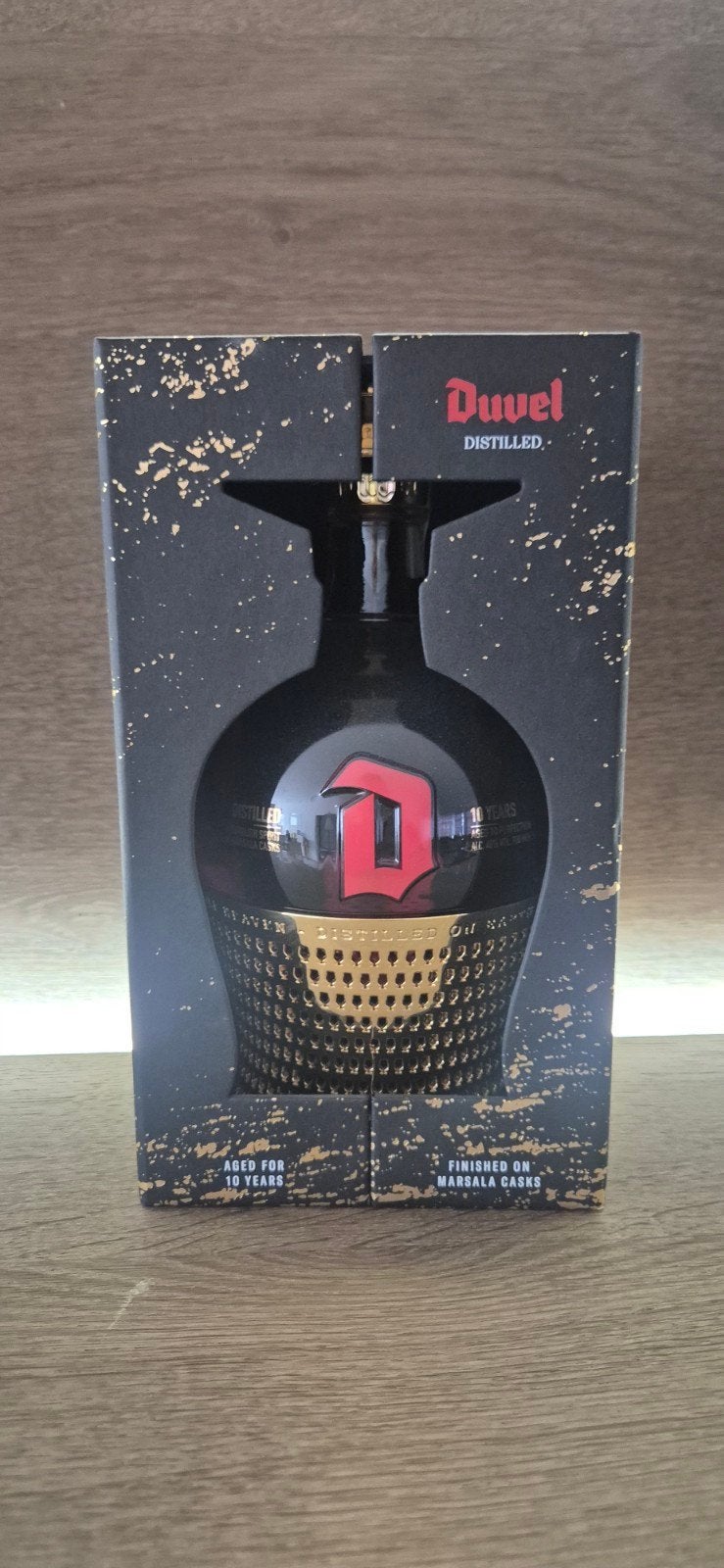duvel wiskey, Ophalen