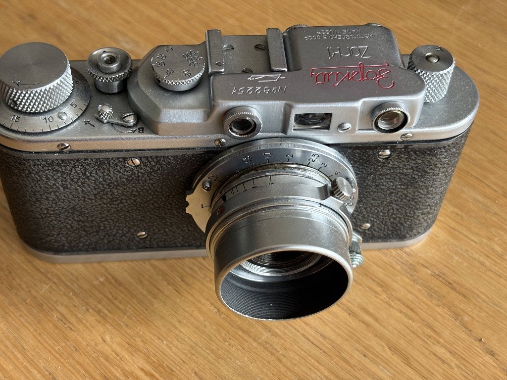 Copie Leica III-Zorki 1C, TV, Hi-fi & Vidéo, Enlèvement ou Envoi, Utilisé, Compact, Autres Marques