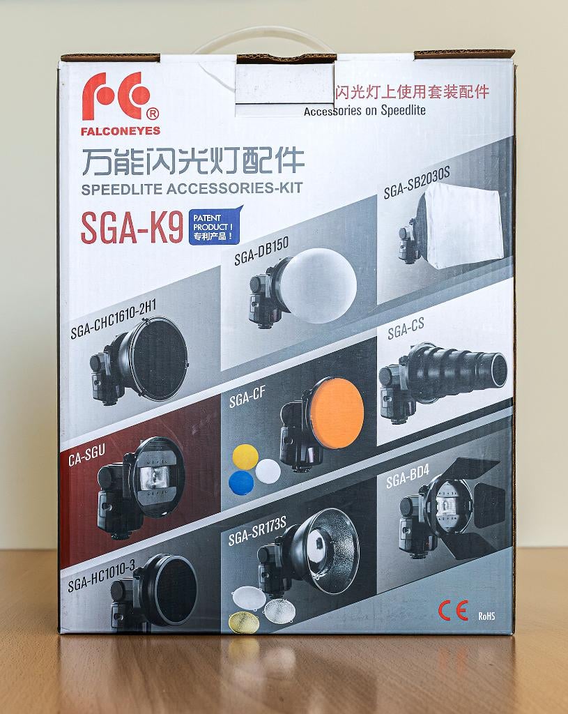 Falconeyes Speedlite Accessories-kit SGA-K9, Enlèvement, Comme neuf