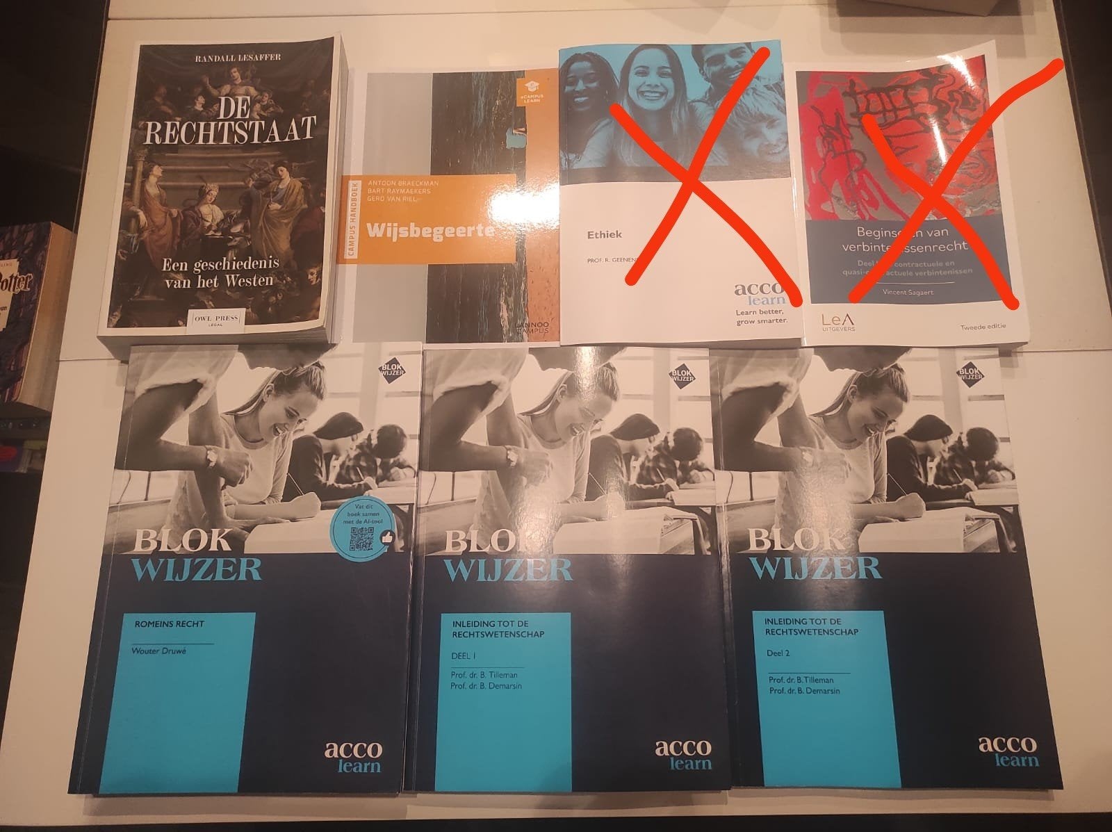 Studieboeken rechten, Boeken, Ophalen of Verzenden, Hoger Onderwijs