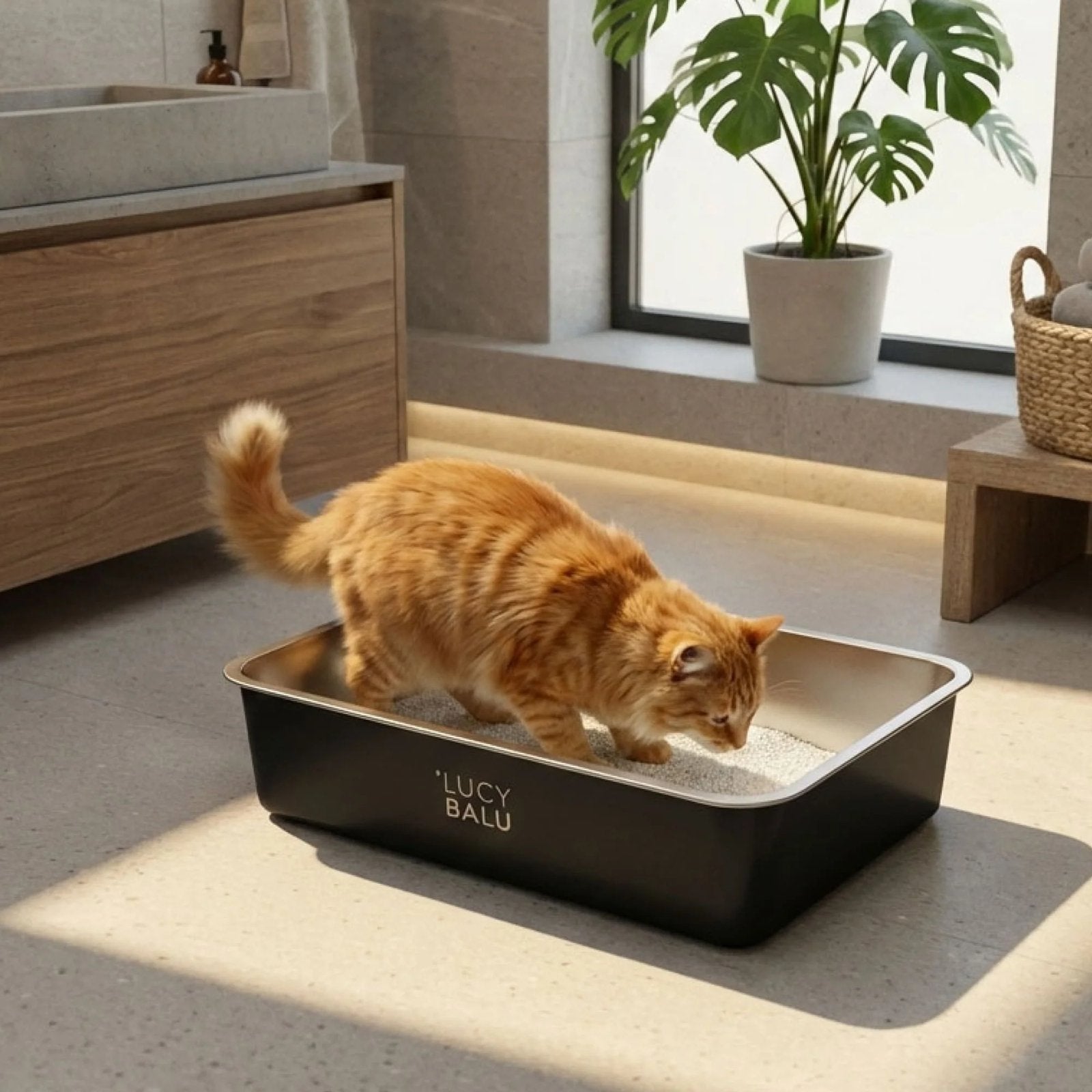 Kattenbak Lucy Balu Nieuw!!, Ophalen, Nieuw