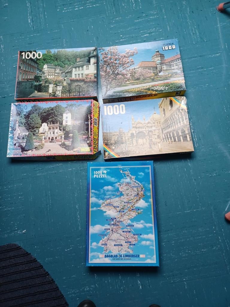 6 mooie legpuzzels, Ophalen, Legpuzzel