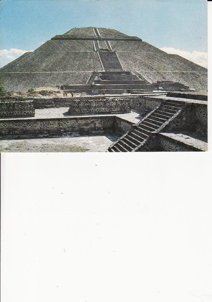 MEXICO  - Pyramide van de Zon, Collections, Enlèvement ou Envoi, Non affranchie, Hors Europe