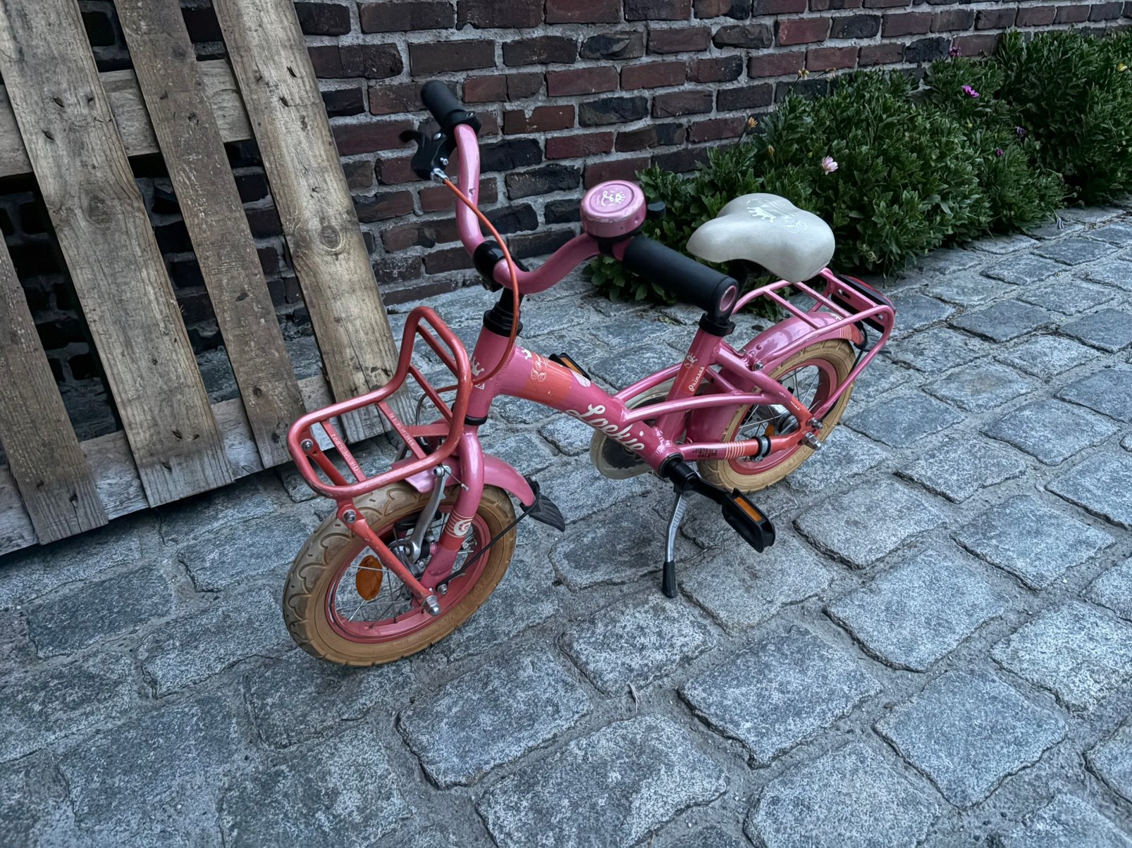 Kinderfiets meisjes, Fietsen en Brommers, Ophalen, Gebruikt