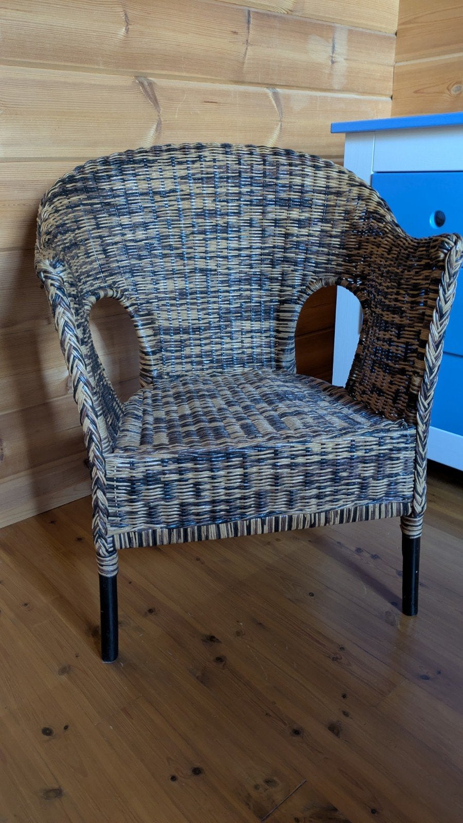 chaise en osier, Maison & Meubles, Enlèvement, Comme neuf, Brun