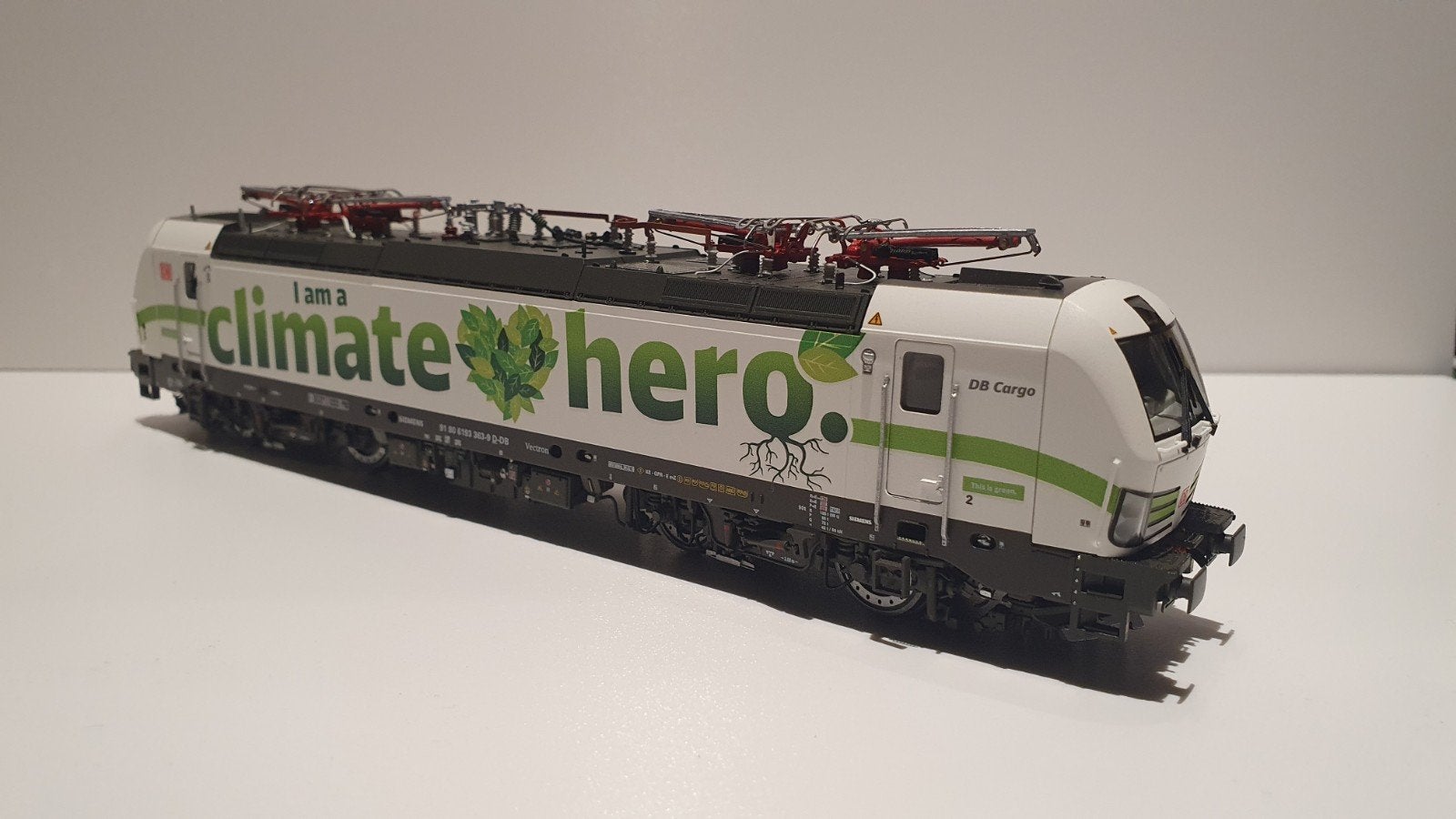 193 363 Vectron DB Cargo I am a climate hero LS Models 16077, Autres marques, Enlèvement ou Envoi, Comme neuf, Courant continu
