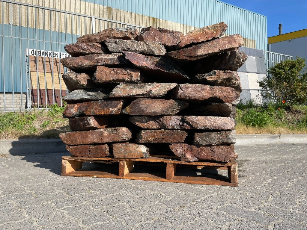 Mystic stapelstenen muurstenen blokken natuursteen flagstone, Neuf, Enlèvement ou Envoi, Anthracite, Autres types