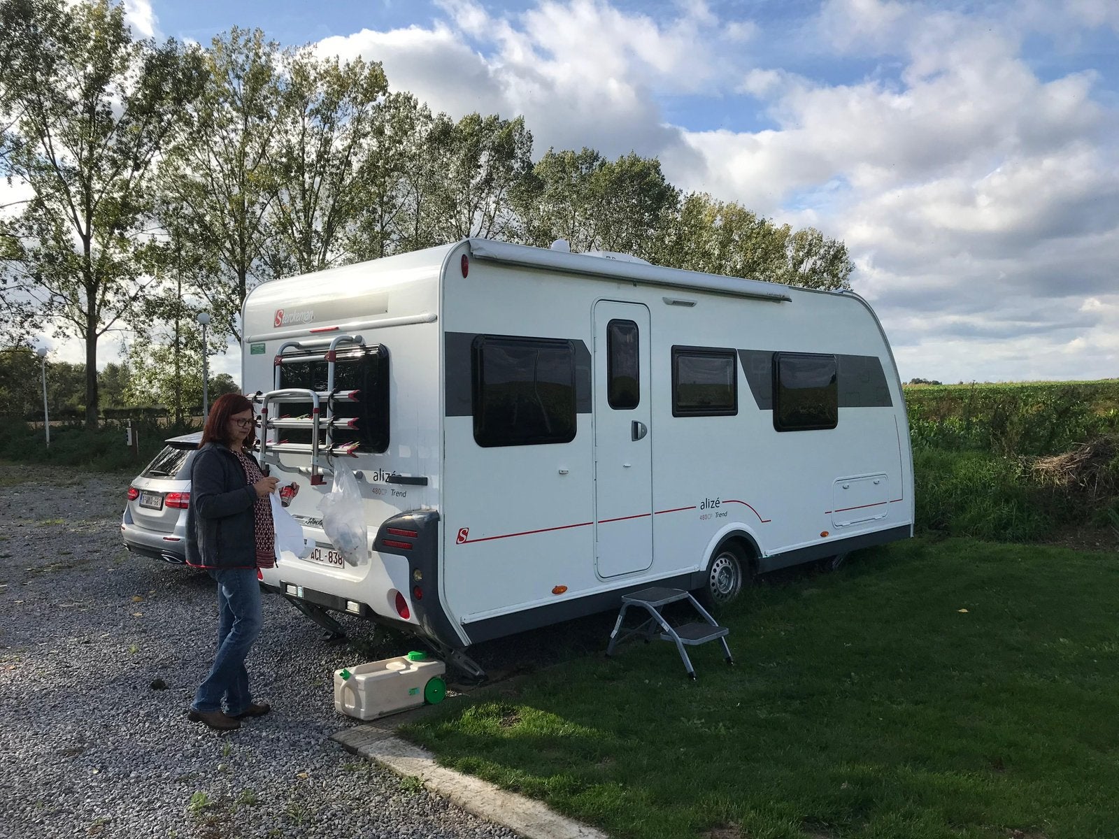 Caravan sterckeman alizé 480cp trend in perfecte staat, Caravanes & Camping, Location
