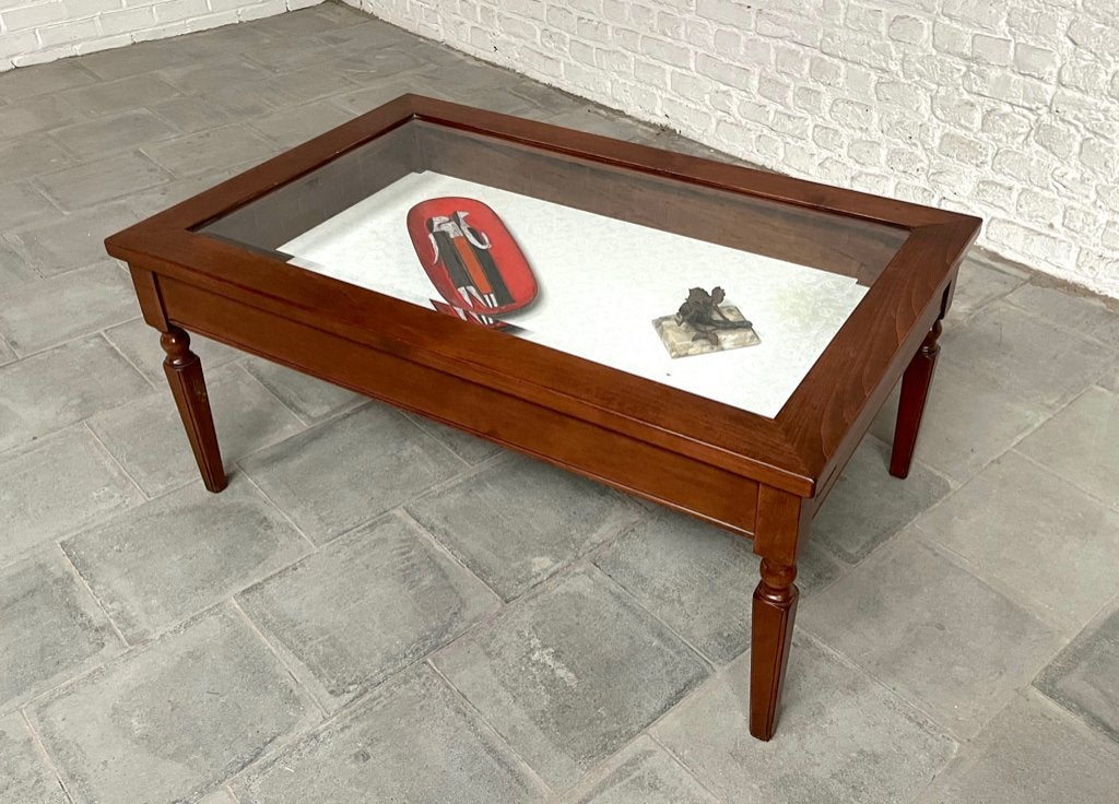 Salontafel in kersenhout., Ophalen