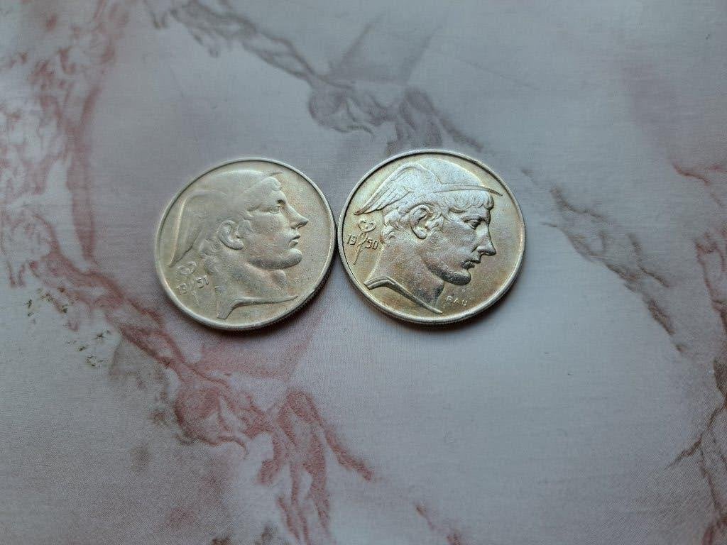 BELGISCHE MUNTEN, Ophalen of Verzenden, Gebruikt