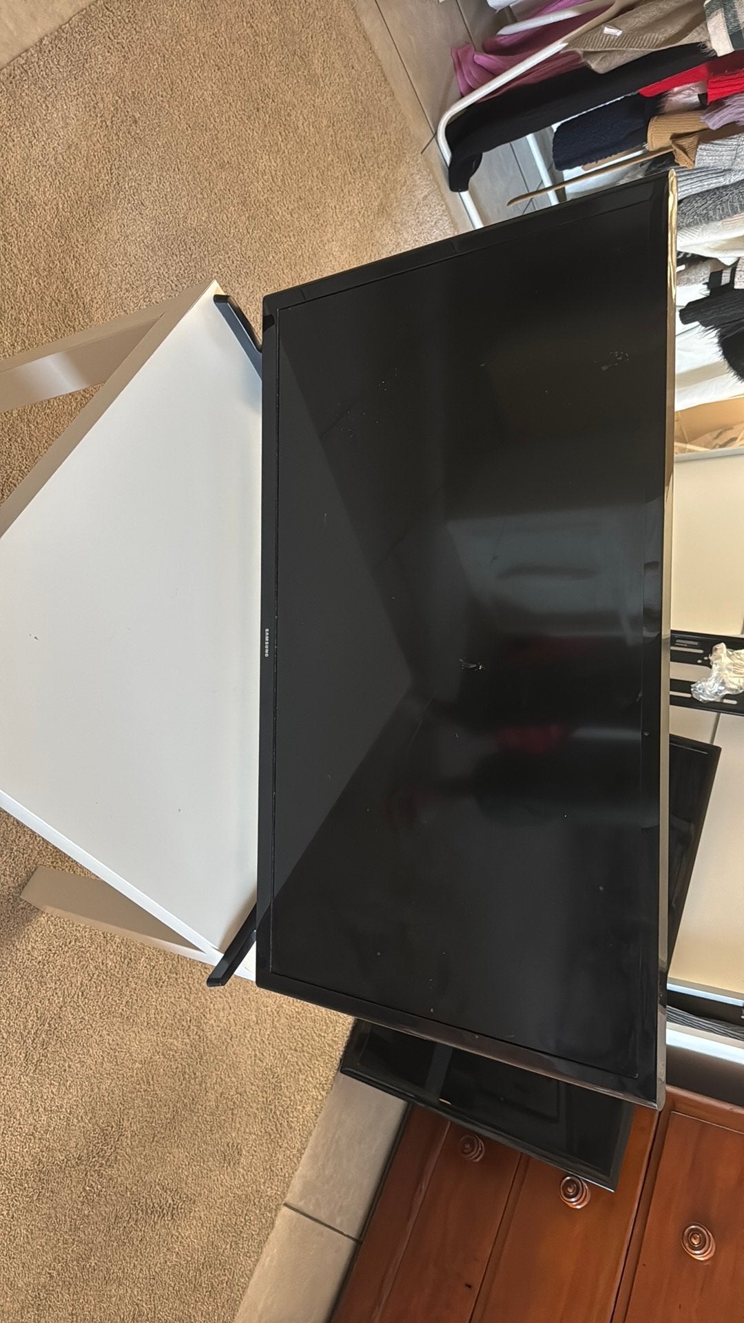 Tv scherm samsung 86 cm diameter, Ophalen, Zo goed als nieuw, Samsung