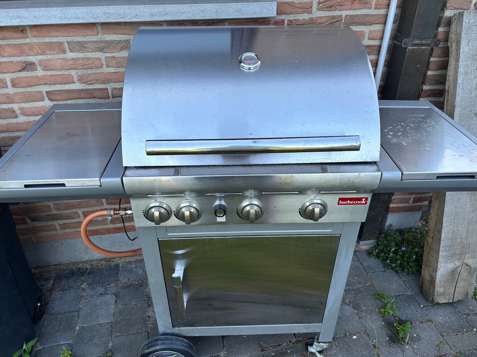 Barbecook inox, Enlèvement, Utilisé