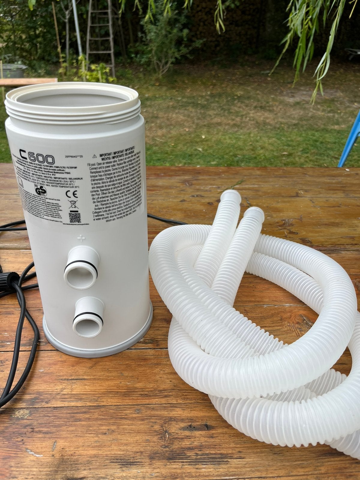 Pompe filtre intex c600, Jardin & Terrasse, Enlèvement, Comme neuf, Filtre