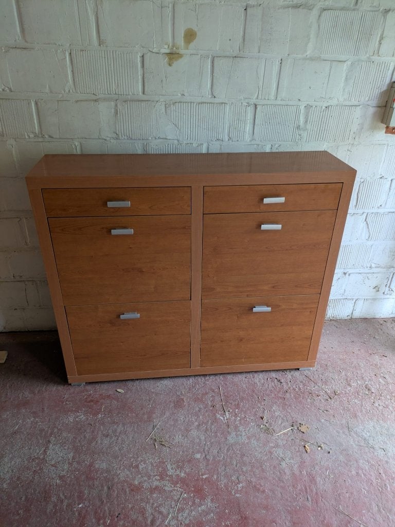 Schoenkast / hallkastje, Ophalen, Zo goed als nieuw, Strak,  Art Deco, Vintage
