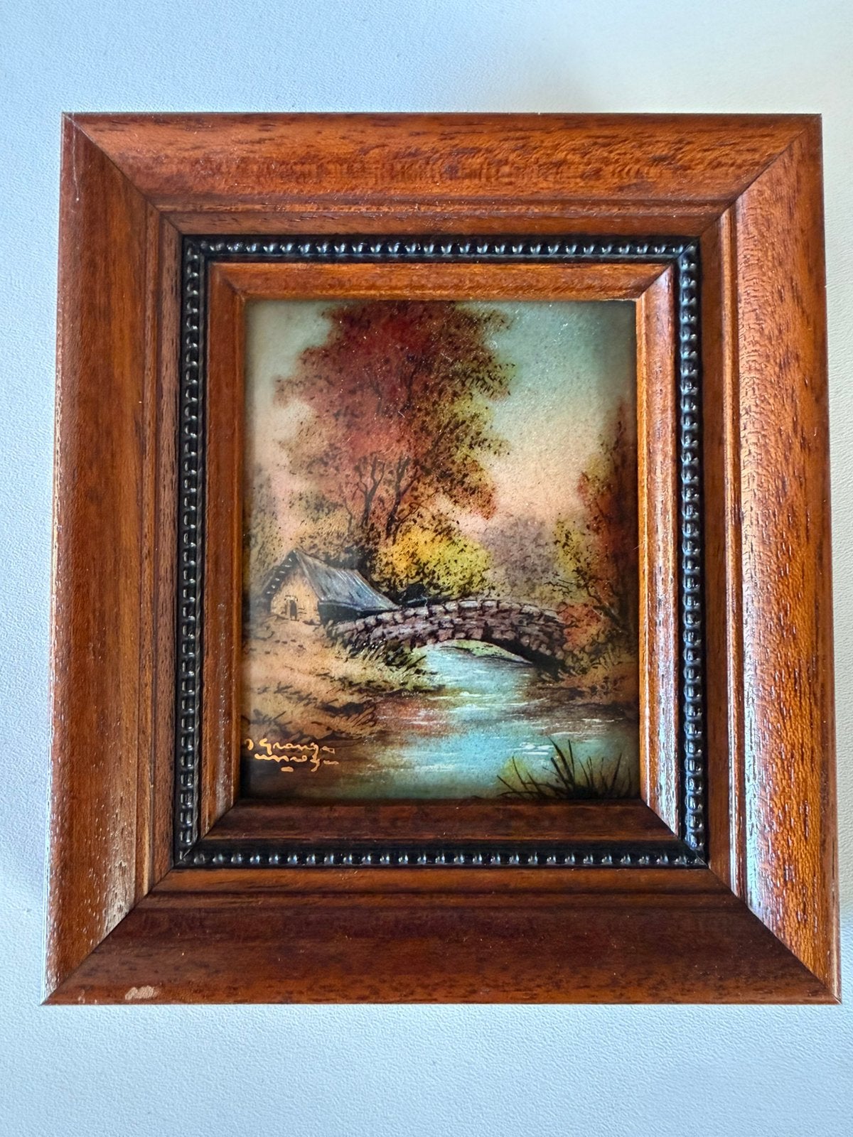 Authentiek Limoges Emaille-Jean Granger-MET CERTIFICAAT, Antiquités & Art, Enlèvement