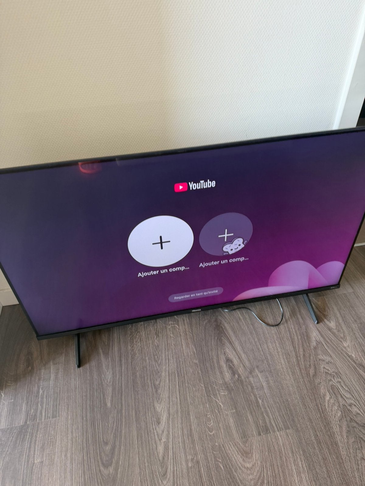 Tv hisense, Autres marques, 40 à 60 cm, Enlèvement, Utilisé