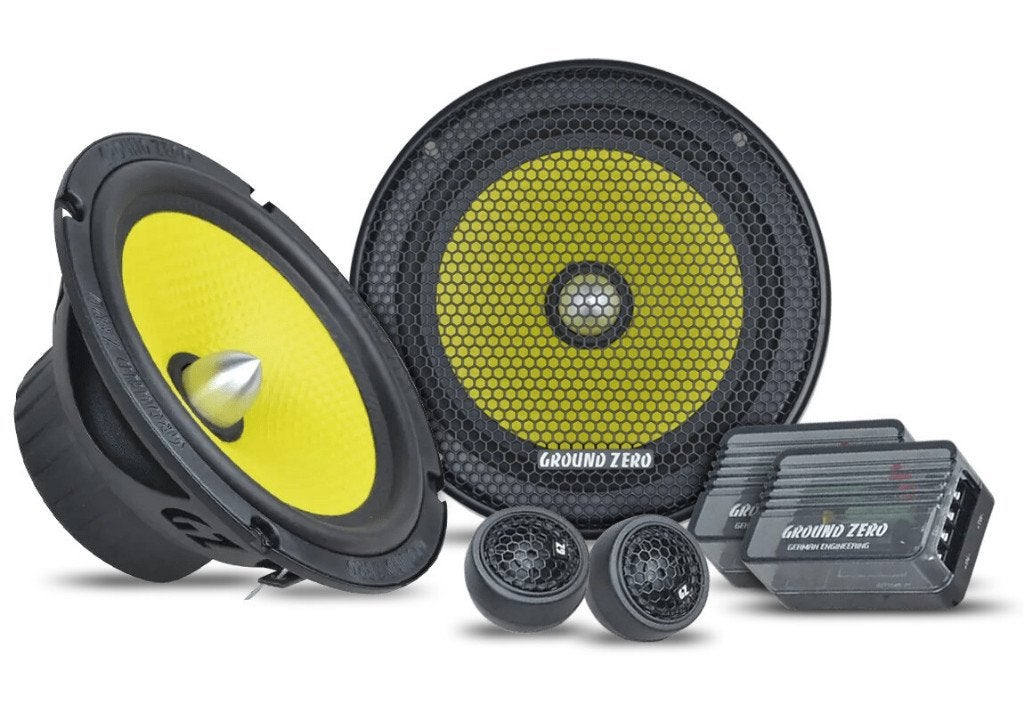 Ground Zero GZTC 165.2X 2 weg Composet / Speakers 16.5cm, Auto diversen, Ophalen of Verzenden, Nieuw