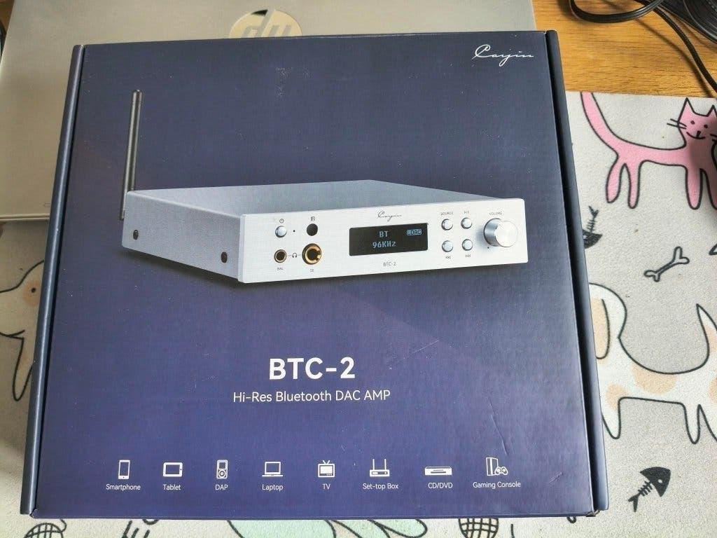 Cayin BTC-2 BT Hoofdtelefoonversterker, Ophalen of Verzenden, Zo goed als nieuw