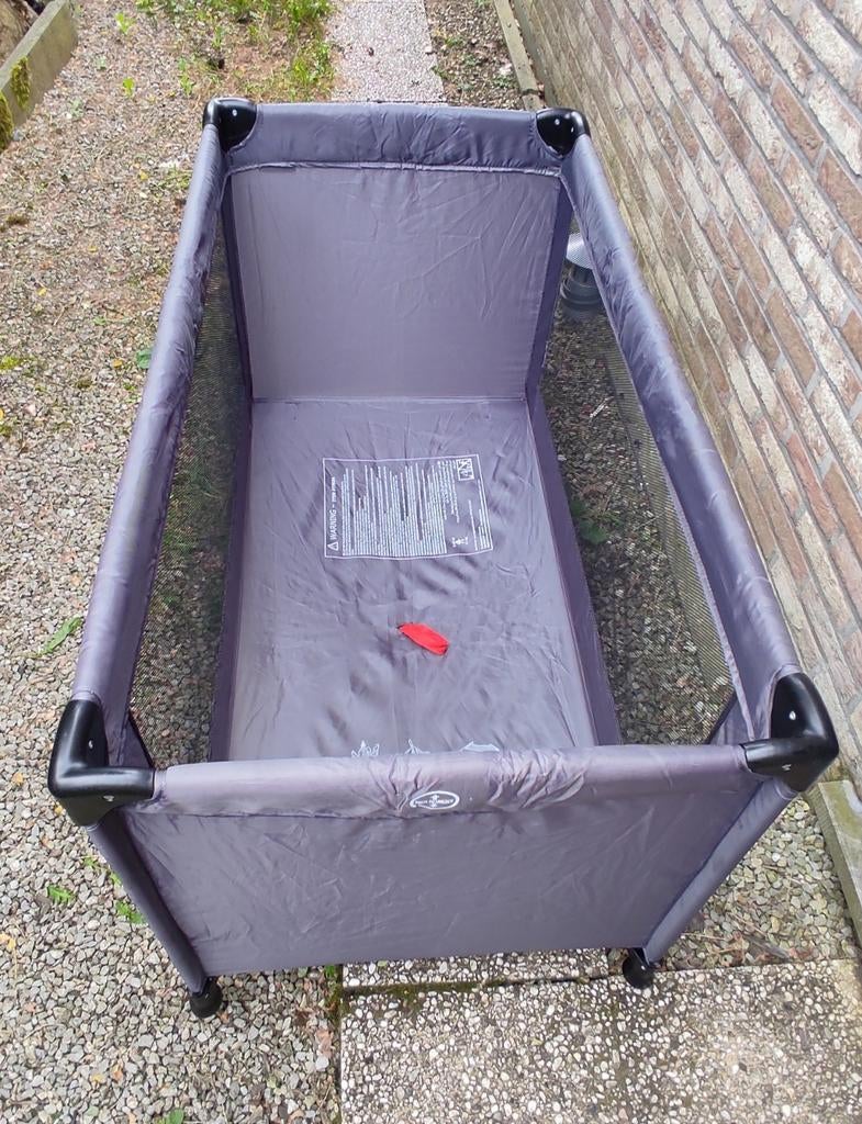 Lit parapluie pliable gris Prémaman, Enlèvement, Utilisé, Lit