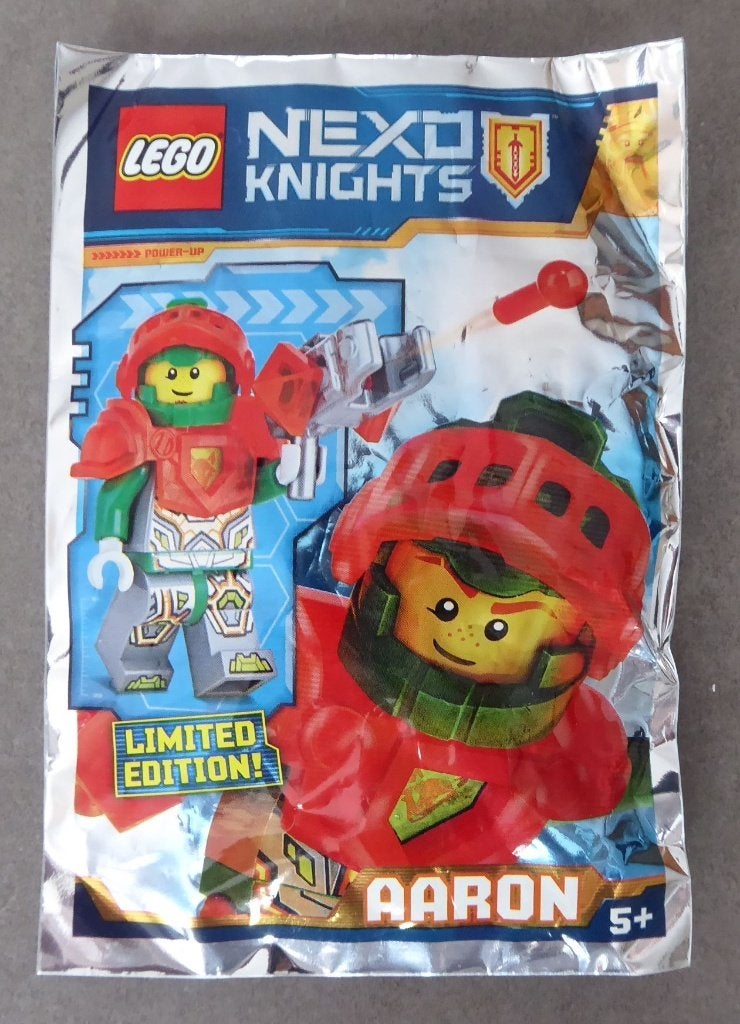 Foil pack LEGO Nexo Knights : Aaron - Item 271718 - 2017, Neuf, Enlèvement ou Envoi, Lego, Minifigurine