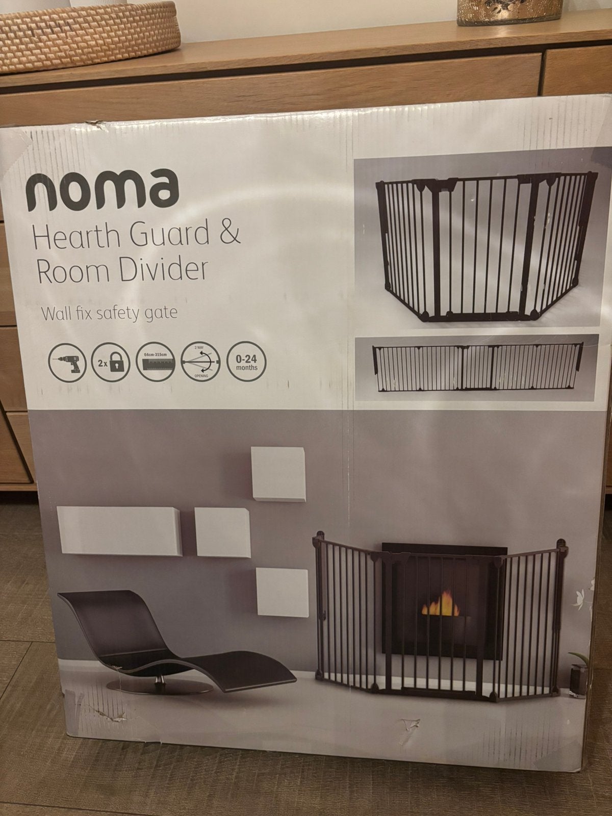 Noma trap- veiligheidshekje, Ophalen, Zo goed als nieuw
