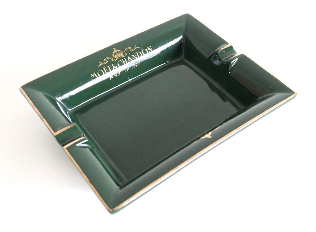 Vintage Moët & Chandon Champagne Ashtray - Luxe Cendrier, Collections, Enlèvement ou Envoi, Comme neuf, Cendrier
