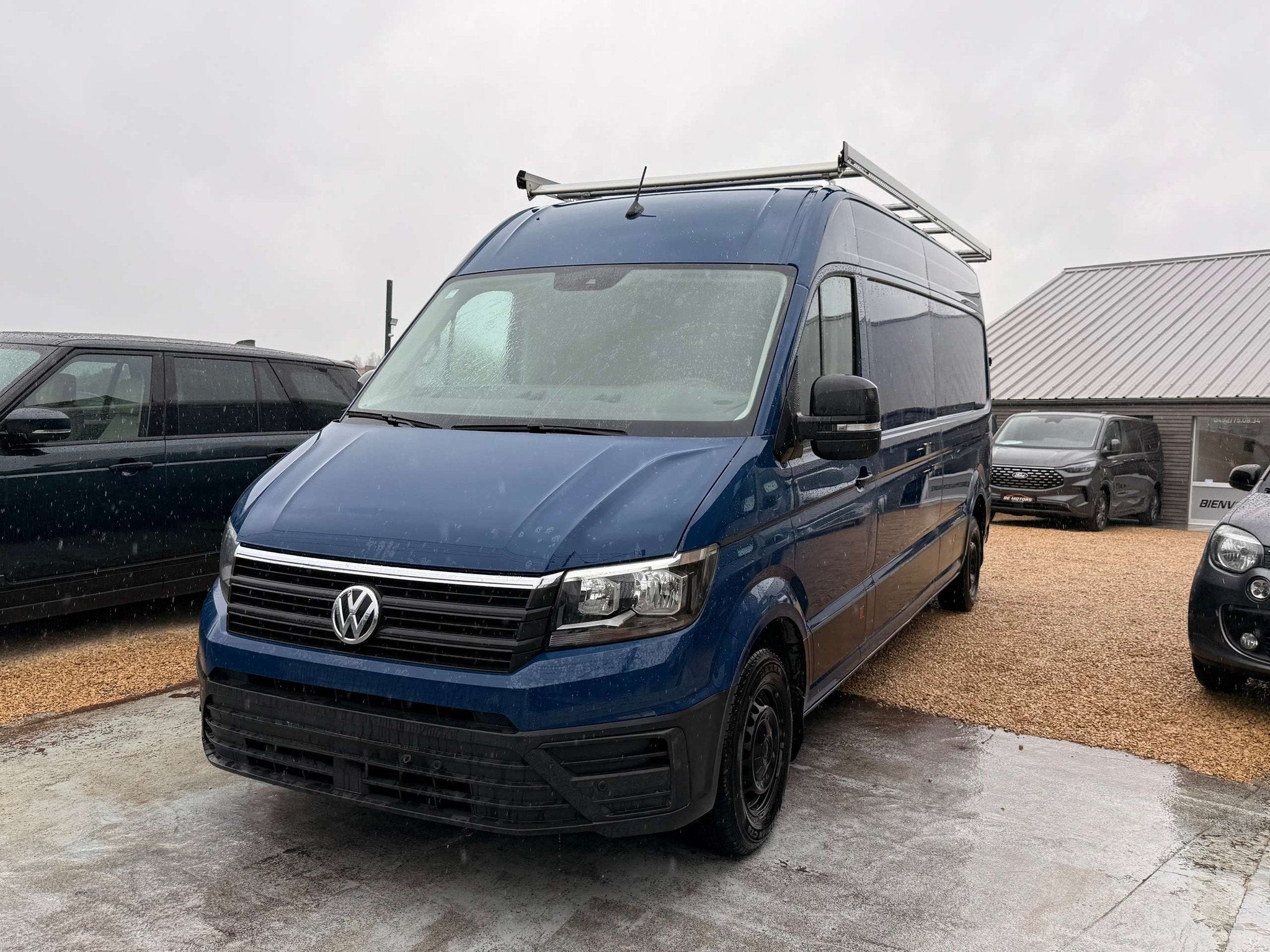 Volkswagen Crafter 2.0 CR TDi L4 H3 140CV BOITE AUTO DSG / T, Autos, Camionnettes & Utilitaires, Cuir, Achat, Entreprise, 3 places