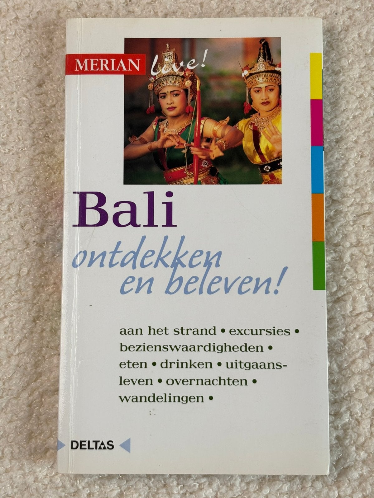 Bali - Deltas gids, Livres, Guides touristiques, Guide ou Livre de voyage, Autres marques, Enlèvement ou Envoi, Utilisé