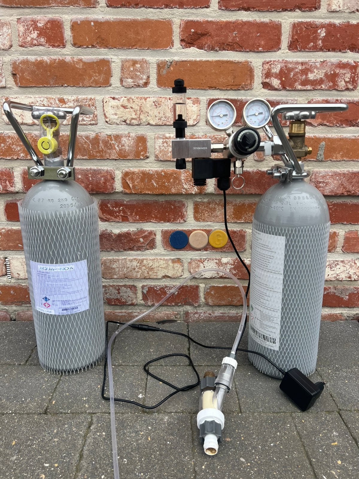 Co2 systeem aqua noa, Dieren en Toebehoren, Ophalen, Zo goed als nieuw