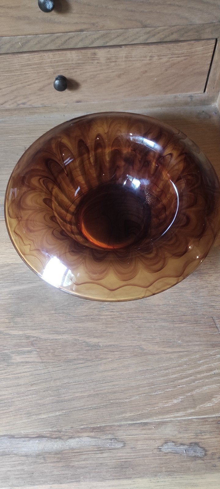 Bol en verre George Davidson Art Déco Cloud., Antiquités & Art, Antiquités | Plateaux, Enlèvement