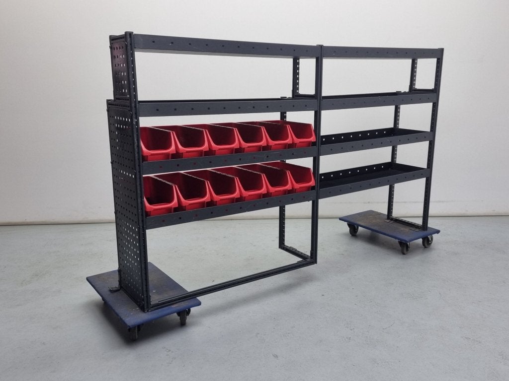 Modul-System bedrijfswagen inrichting