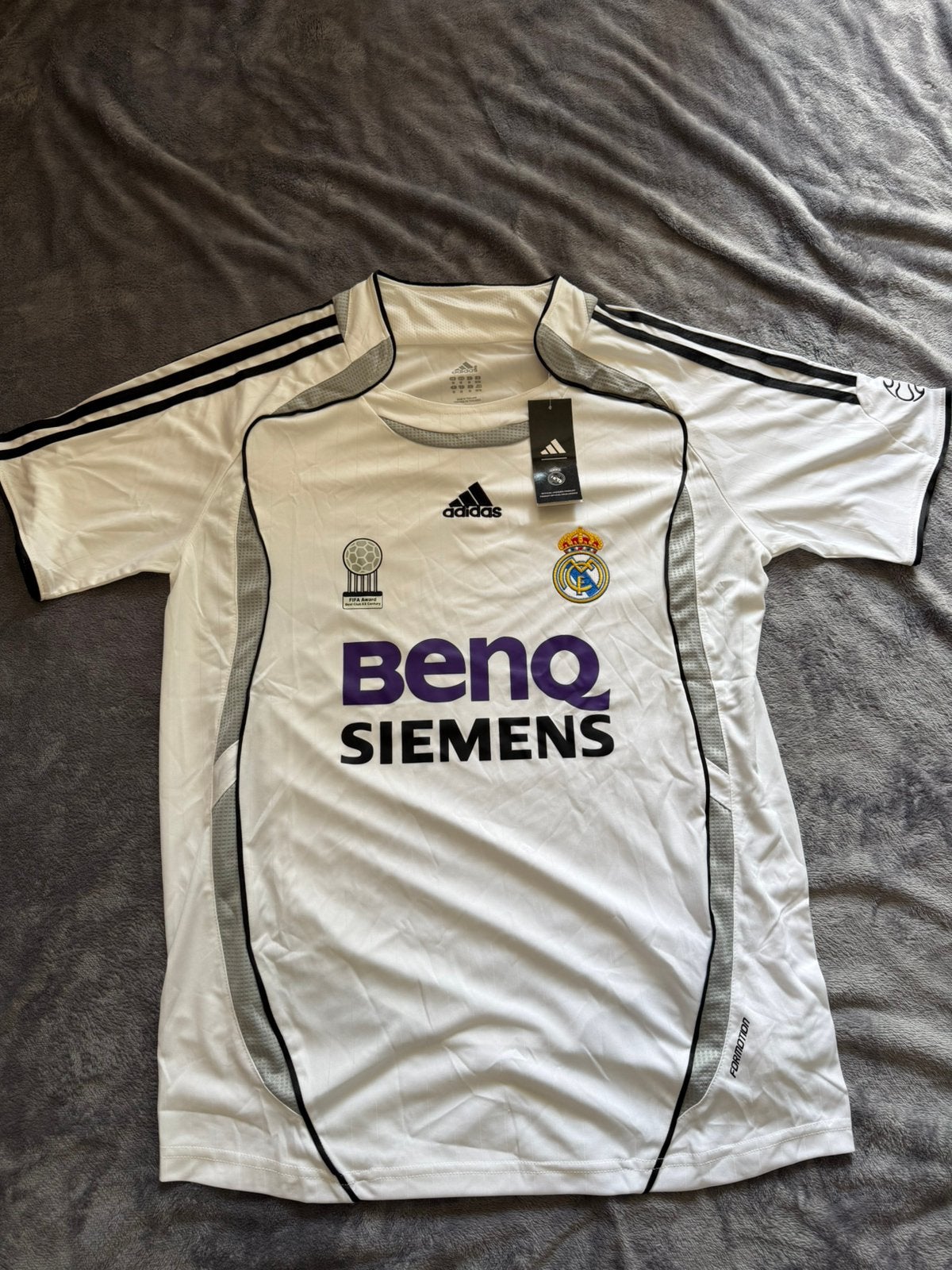 Real Madrid T-shirt, Wit, Nieuw, Adidas, Verzenden