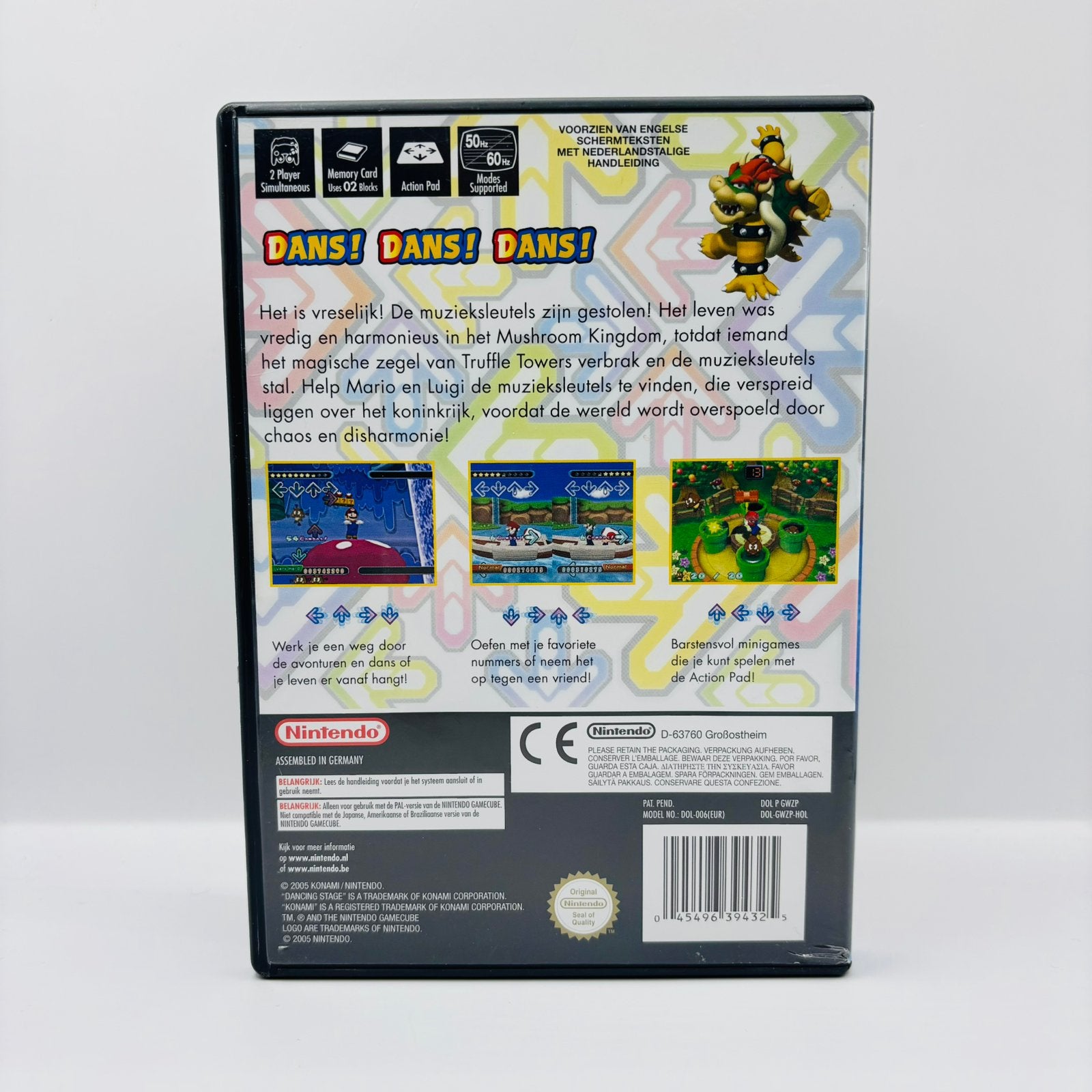 Dancing Stage Mario Mix pour Nintendo GameCube, Enlèvement ou Envoi, 2 joueurs, Comme neuf, Musique