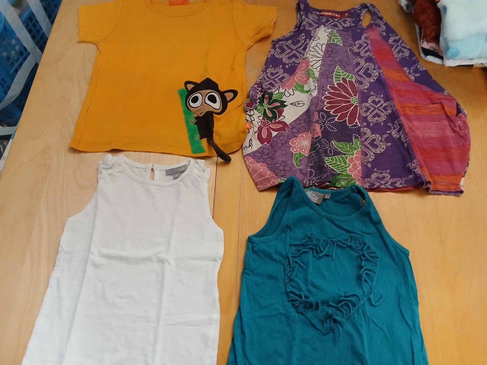 T-shirts topjes maat 104, Kinderen en Baby's, Kinderkleding | Maat 104, Ophalen of Verzenden
