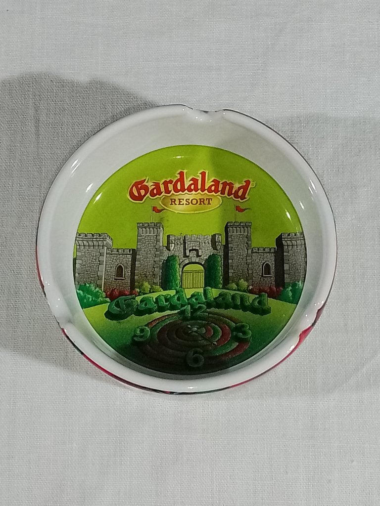 Gardaland Resort Asbak – Prezzemolo – Origineel Souvenir, Enlèvement ou Envoi, Utilisé, Cendrier