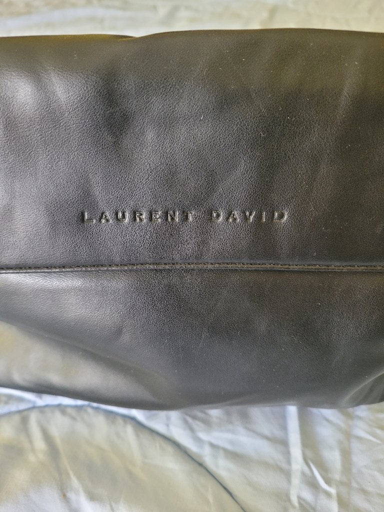 Sac Laurent David en cuir noir, Enlèvement, Comme neuf, Noir