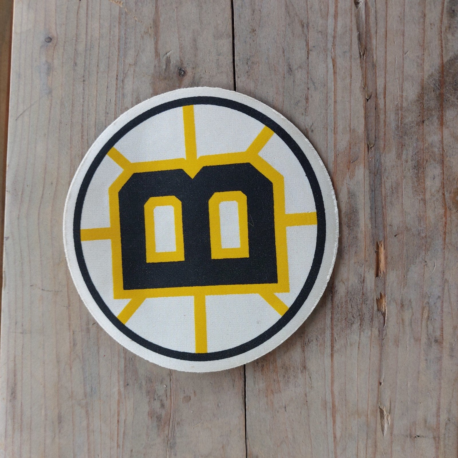 vintage boston bruins patch, Ophalen of Verzenden