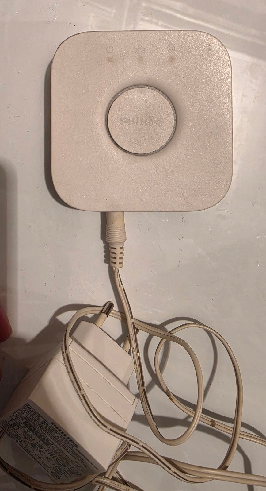 pont de connexion Philips Hue Bridge blanc, Maison & Meubles, Lampes | Autre, Industriel, Utilisé, Autres matériaux, Philips
