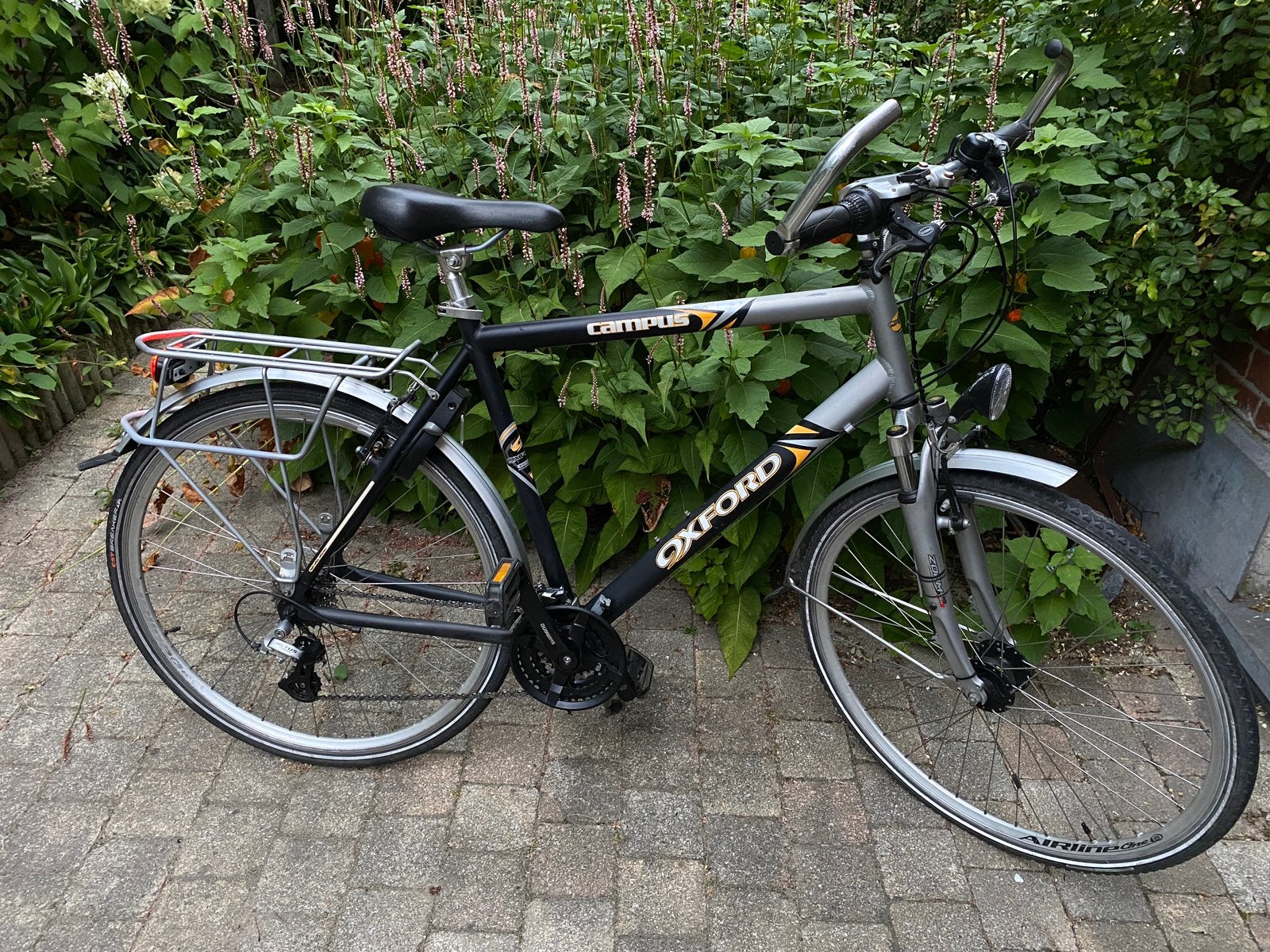 Prachtige Oxford Campus ALU7005 - ALS NIEUW, Overige merken, 28 inch, Vering, Velgrem